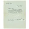 Image 1 : Franklin D. Roosevelt Typed Letter Signed