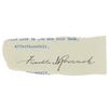 Image 1 : Franklin D. Roosevelt Signature