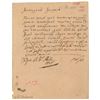 Image 1 : Peter the Great Letter Signed