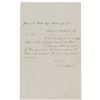 Image 1 : Charles Francis Adams Autograph Letter Signed