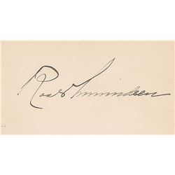 Roald Amundsen Signature