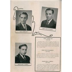Fidel Castro Group of (3) Yearbooks
