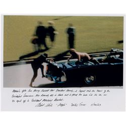 Kennedy Assassination: Clint Hill Signed Photograph