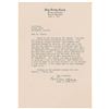 Image 1 : Kennedy Assassination: Oscar L. Huber Typed Letter Signed