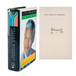 Nelson Mandela Signed Book