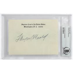 Thurgood Marshall Signature