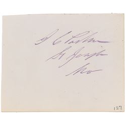 Isaac C. Parker Signature