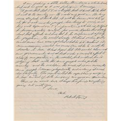 Robert Stroud Autograph Letter Signed
