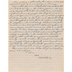 Robert Stroud Autograph Letter Signed