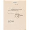 Image 1 : George C. Marshall Typed Letter Signed