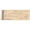 Image 1 : Winfield Scott Signed Check
