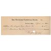 Image 1 : Lorin Wright Signed Check
