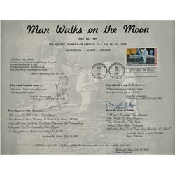 Apollo 11 Signed First Day Cover