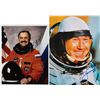 Image 1 : Cosmonauts: Leonov and Usachov Signed Photographs