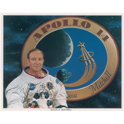 Edgar Mitchell Signed Photograph