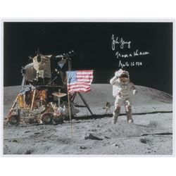 John Young Signed Photograph