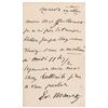 Image 1 : Édouard Manet Autograph Letter Signed