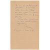Image 2 : Pierre-Auguste Renoir Autograph Letter Signed