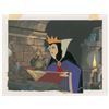 Image 1 : The Evil Queen production cel and custom background from Snow White and the Seven Dwarfs