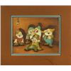 Image 2 : Dopey, Doc, Sleepy, Bashful, and Happy production cel from Snow White and the Seven Dwarfs