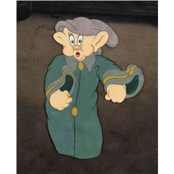 Dopey production cel from Snow White and the Seven Dwarfs