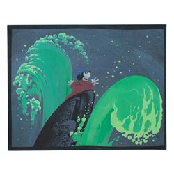 Mickey Mouse concept storyboard painting from Fantasia