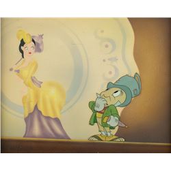 Jiminy Cricket production cel from Pinocchio