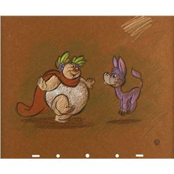 Jacchus and Bacchus concept production drawing from Fantasia