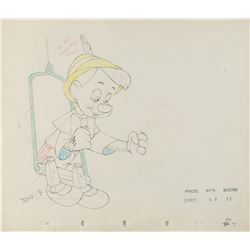 Pinocchio production drawing from Pinocchio