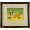 Image 2 : Mickey Mouse and Pluto production cel from Mickey and the Seal