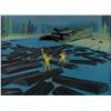 Image 1 : Eyvind Earle production key master background set-up from Paul Bunyan
