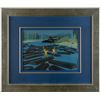 Image 2 : Eyvind Earle production key master background set-up from Paul Bunyan