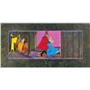 Image 2 : Eyvind Earle panoramic production background and production cels of Princess Aurora, Prince Philip, 