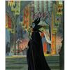 Image 1 : Maleficent and Diablo production cel from Sleeping Beauty