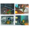 Image 1 : Group of (4) production cels from Teenage Mutant Ninja Turtles