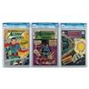 Image 1 : Action Comics Group of (3) Comic Books Graded by CGC