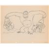 Image 1 : Mickey and Minnie Mouse and Beppo the Gorilla production drawing from The Pet Store