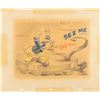Image 1 : Donald Duck production drawing from Clock Cleaners