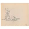 Image 1 : Donald Duck production drawing from Moose Hunters