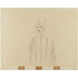 Maleficent production drawing from Sleeping Beauty