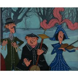 The Pearly Band production cel from Mary Poppins