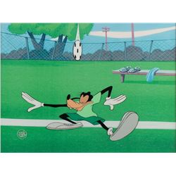 Goofy production cel from Sport Goofy in Soccermania