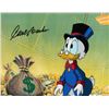 Image 1 : Uncle Scrooge production cel from DuckTales signed by Carl Barks