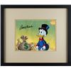 Image 2 : Uncle Scrooge production cel from DuckTales signed by Carl Barks