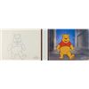 Image 1 : Winnie the Pooh production cel and drawing from The New Adventures of Winnie the Pooh