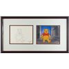 Image 2 : Winnie the Pooh production cel and drawing from The New Adventures of Winnie the Pooh