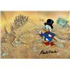 Image 1 : Uncle Scrooge production cel from DuckTales signed by Carl Barks