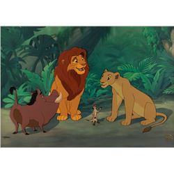 The Lion King limited edition hand-painted cel