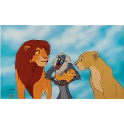 The Lion King limited edition hand-painted cel