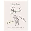 Image 2 : Frank Thomas and Ollie Johnston Signed Bambi Book